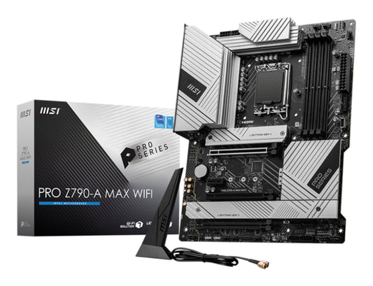 Mb Msi Pro Z790 A Max Wifi S1700 D5 4D6 6S3 4M 2 U3 Gbl Raid H D Atx - Visualizzazione dettagliata