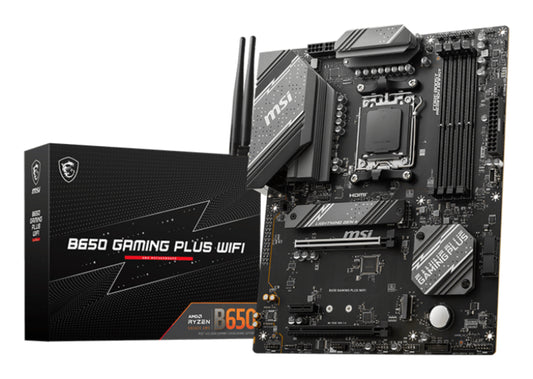 Mb Msi Pro B650 Gamin Plus Wifi Am5 4D5 4S3 2M 2 U3 2 1Pcie 1Hdmi 1Dp - Visualizzazione dettagliata