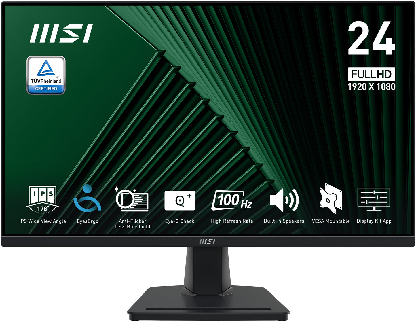 Mon 23 8Ips H Dp V 100Hz Mm Bk Pro Mp245Pg 1Ms 16 9 Epeat Bk - Visualizzazione dettagliata