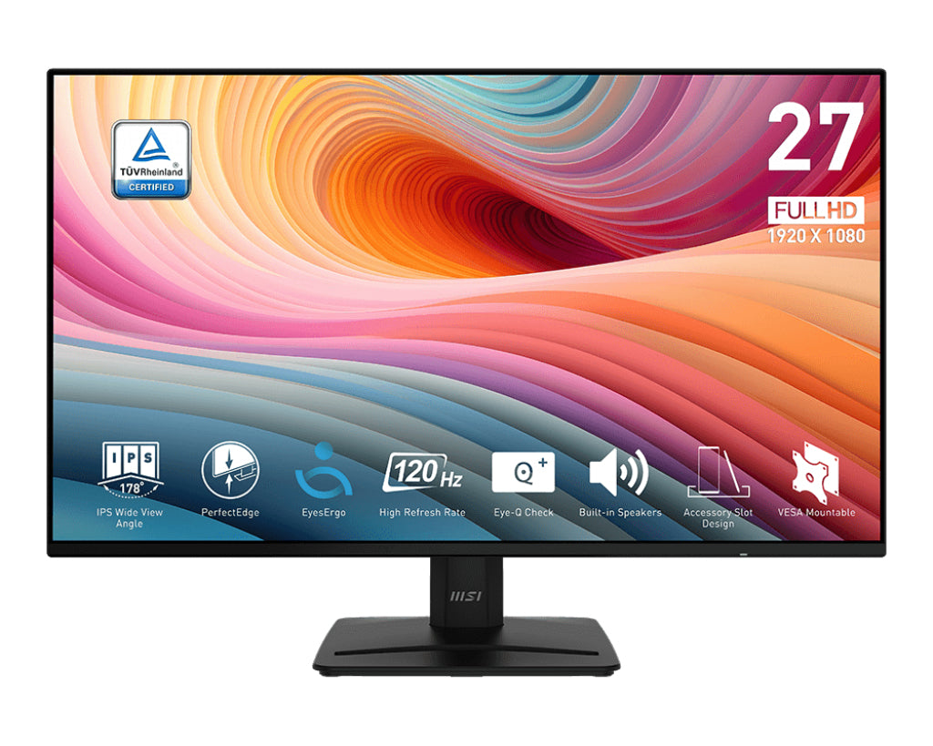 Mon 27Ips H D V Bk Mm Fhd 120Hz Msi Pro Mp271A E2 Black 16 9 - Visualizzazione dettagliata