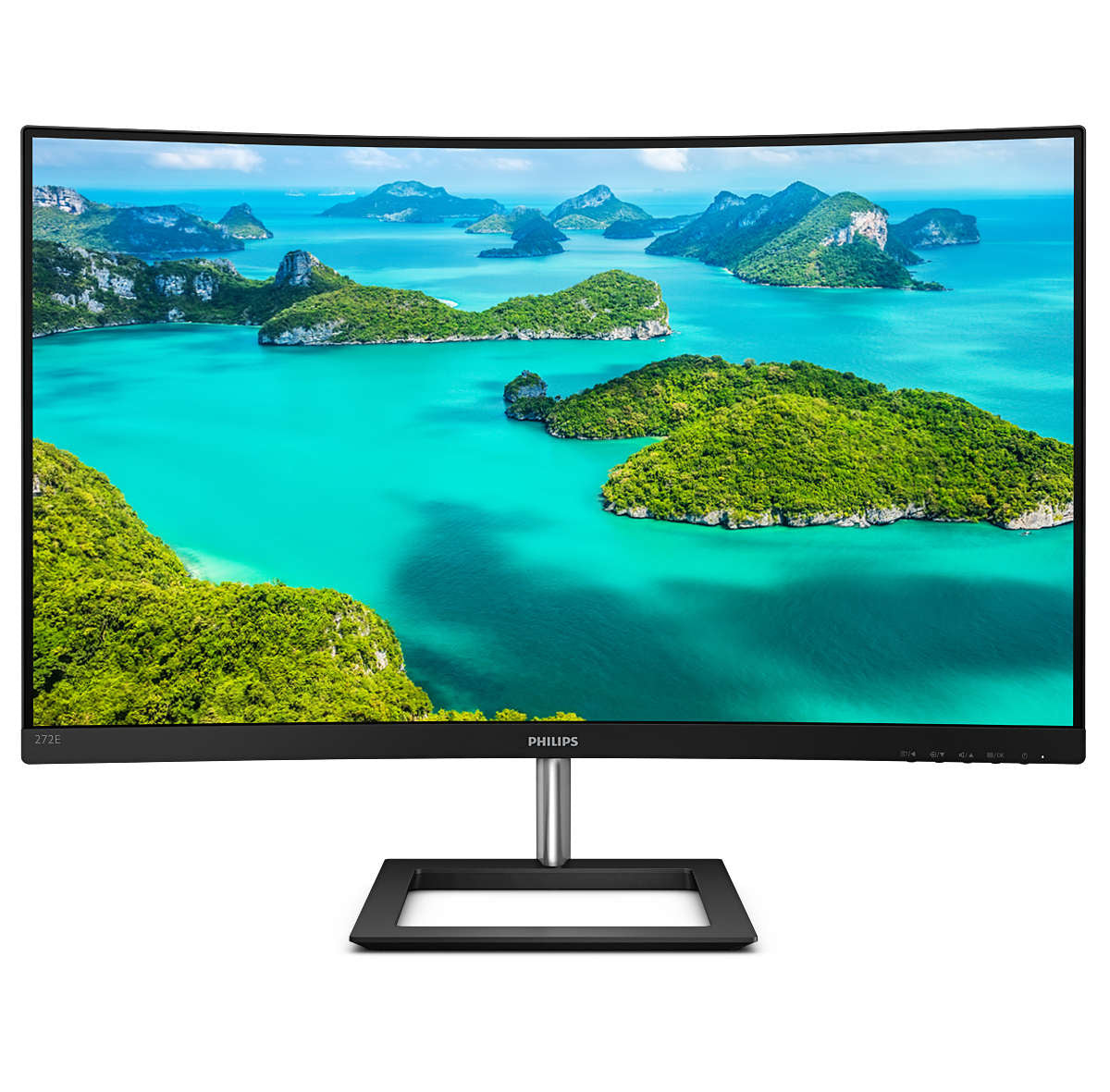 Mon 27Ips Fhd Curvo Dp Vga Hdmi 272E1Ca Gaming - Visualizzazione dettagliata