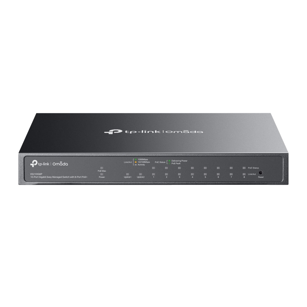 Switch Omada 10Portgb Easy Man 8Poe 8Xgb Poe P 1Nonpoe 1Comborj45 Sfp - Visualizzazione dettagliata