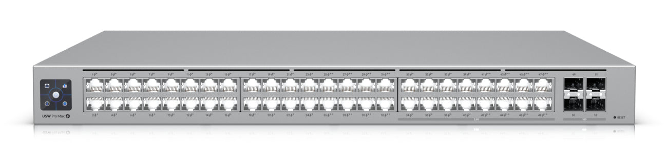 Switch 48P Poe Lan Gigabit Ubiquiti Usw Pro Max 48 Poe L3 16P 2 5Gbe - Visualizzazione dettagliata