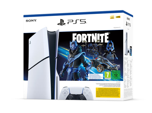 Sony Playstation 5 1Tera Ps5 White Con Fortnite Italia Disc Edition - Visualizzazione dettagliata