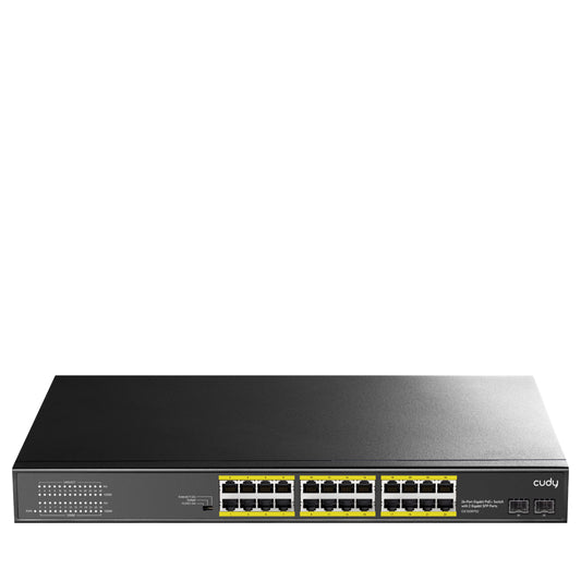 Switch 24P Gigabit Poe 2Sfp 300W - Visualizzazione dettagliata