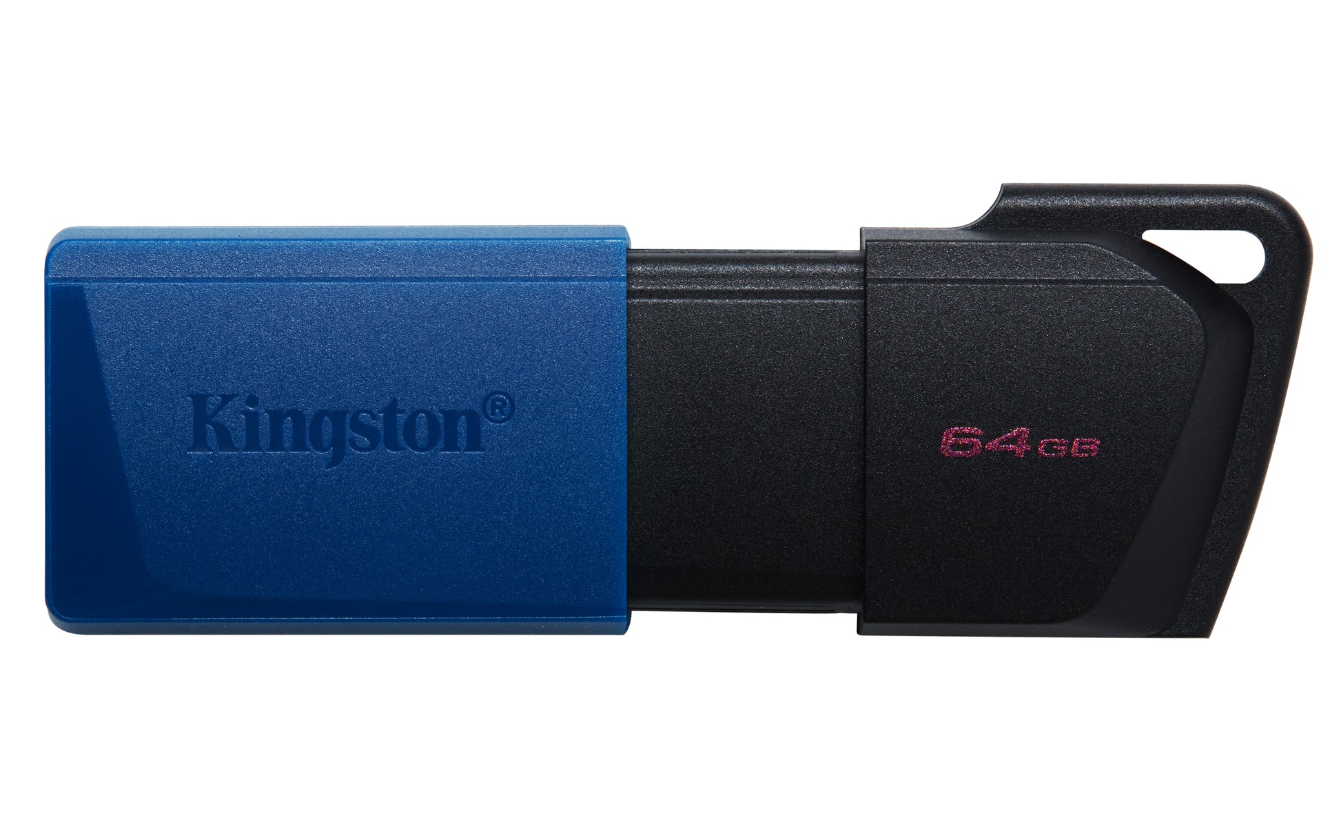 Pen Drive 3 2 64Gb Type A Exodia M Black Blu Kingston Cappuccio Removi - Visualizzazione dettagliata