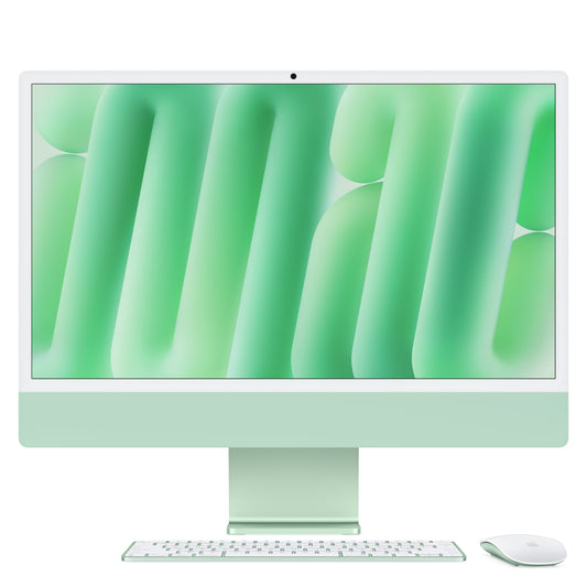Aio Imac 24M4 8Cpu Gpu 8C Green 16Gb 256Gb Ssd 4 5K Green - Visualizzazione dettagliata