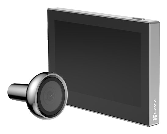 Spioncino Wifi Con Display 4 3 Sil 2Mp Pir H265 Batteria Ricaricabile - Visualizzazione dettagliata