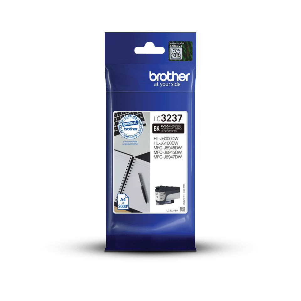 Ink Brother Lc3237Bk Nero Per Mfc J5945Dw 3 000Pg - Visualizzazione dettagliata