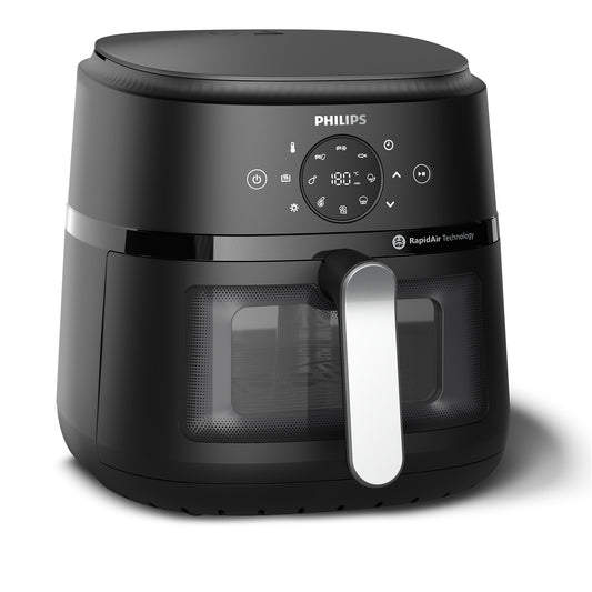 Friggitrice Ad Aria Multicooker Xl 6 2 Litri Con Finestra E Programmi - Visualizzazione dettagliata