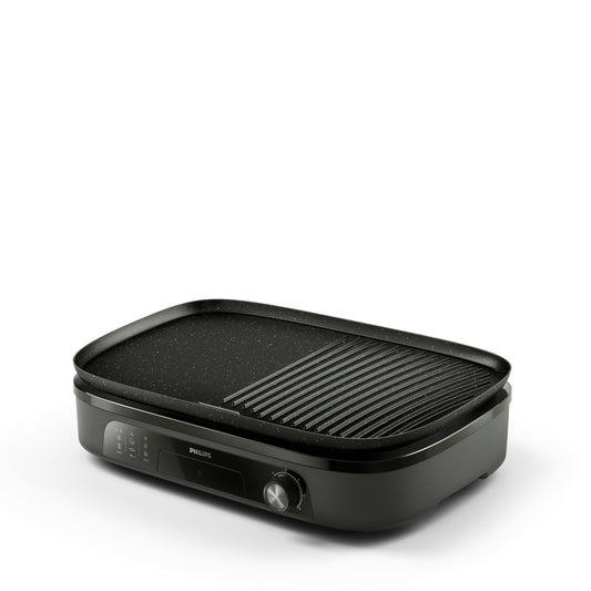 Philips Grill Elettronico Tavolo 2400W 1250Cm2 Hd6210 90 - Visualizzazione dettagliata