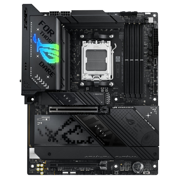 Mb Asus Rog Strix X870 F Gmg Wifi Am5 4D5 2S3 4M2 2Pcie Hd Dp Atx - Visualizzazione dettagliata