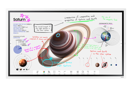 Mon 65Ds Mva Mm Samsung Flip Pro Touch Interattivo Wm65B - Visualizzazione dettagliata