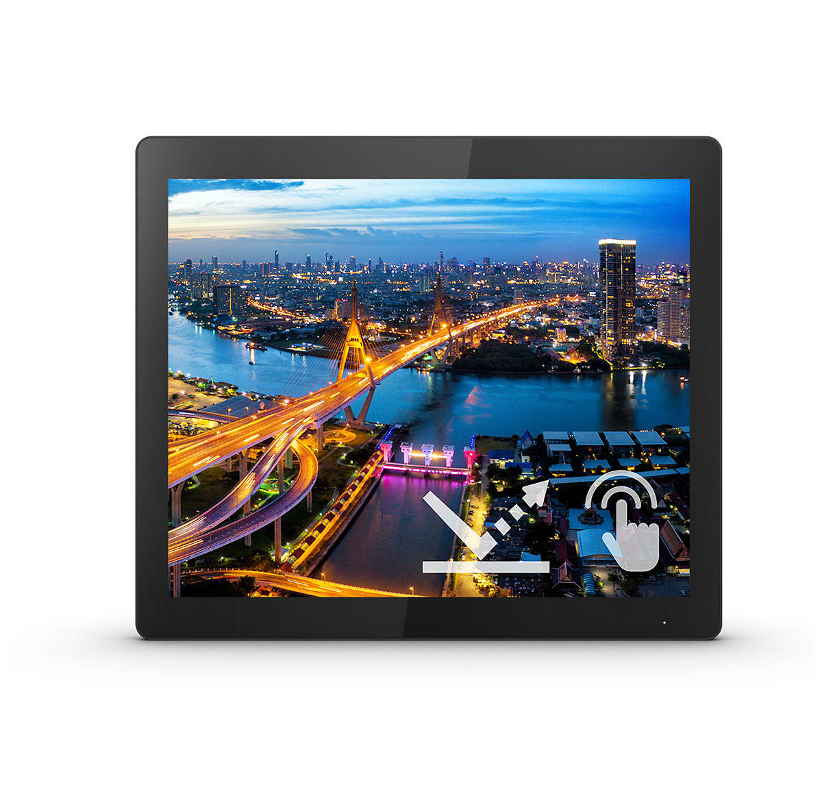 Mon Touch 17 Tn 5 4 Hdmi Dp 10Tocc Dvi Vga - Visualizzazione dettagliata